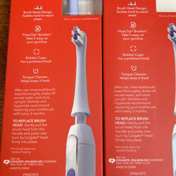 Colgate Hum Electric Toothbrush Replacement Heads - Blue - Picture 14 of 14